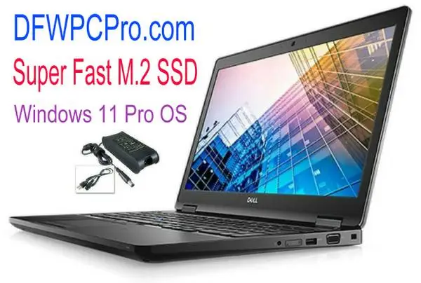 DELL Latitude 5590 Business Class Laptop w/Super Fast 256 GB SSD
