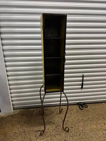 Vintage modern industrial cabinet