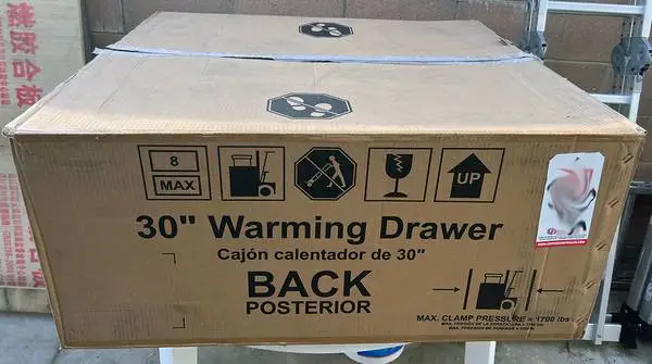 GE Profile PTW9000SPSS 30 Stainless Warming Drawer, NEW Open Box