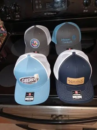 4 lot Richardson 112 Snapback trucker hats Natalies, Abbotts Corbett