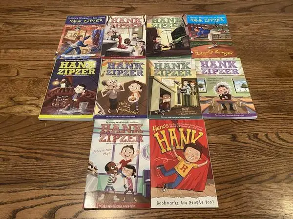 HANK ZIPPER by Henry Winkler and Lin Oliver 1-8 PAPERBACK BOOKS