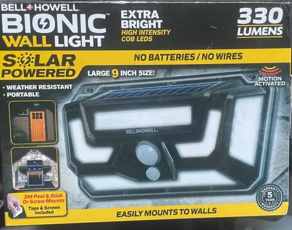 Bionic 330 Lumens Wall Light