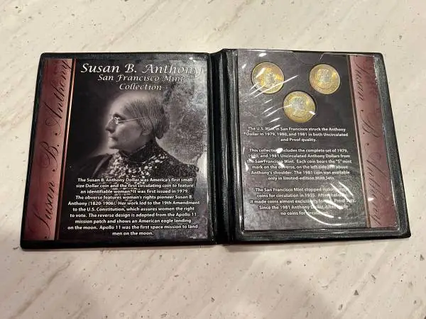 US Susan B Anthony Set