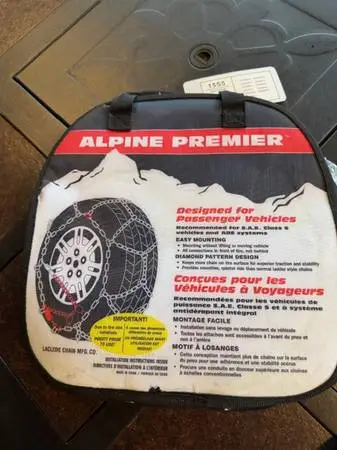 LACLEDE ALPINE TIRE CHAINS (NEW) 1555  51 35