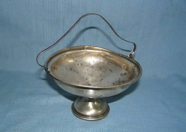 Sterling Silver Handled Candy Dish