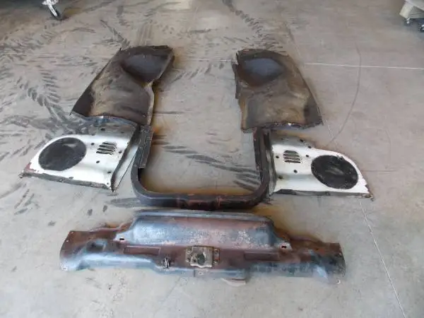 53,54,55,56 FORD INNER FENDER STRUCTURE