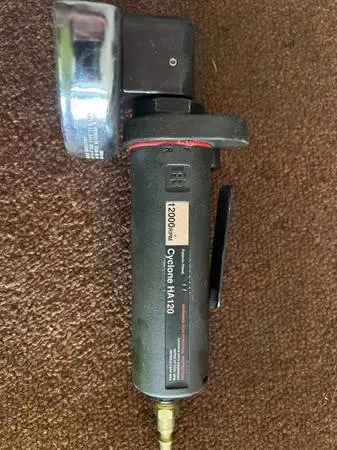 Ingersoll Rand Cyclone HA 120 Air Angle Grinder Grinder 12000 RPM