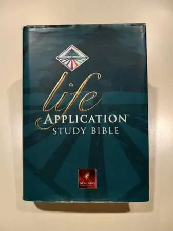 Life Application Study Bible (Red Letter) NLT Hardback Book