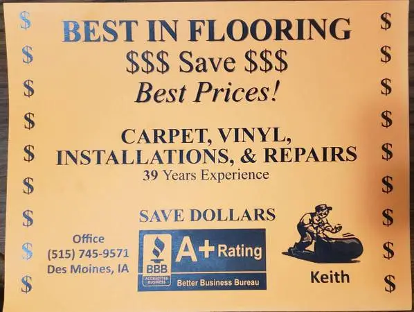 Special PRICES BEST IN FLOORING LLC $$$ SAVE $$$ (Metro and surroundi)