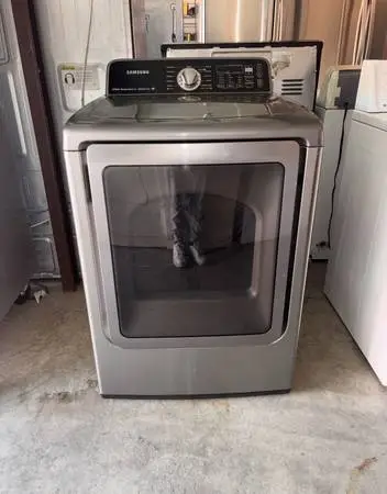 Gray Samsung Electric Dryer