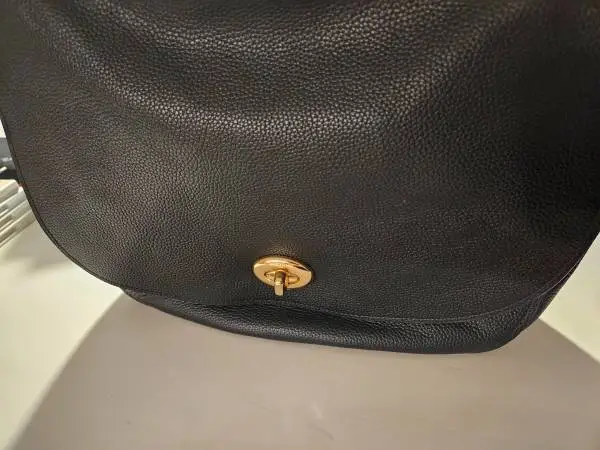Coach turnlock cross body hobo bag purse