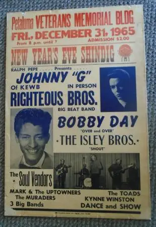 CA$H PAID FOR CONCERT POSTERS FROM THE 1960S