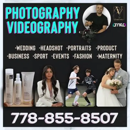Photography Videography Vancouver Photographer Video wedding Headshot