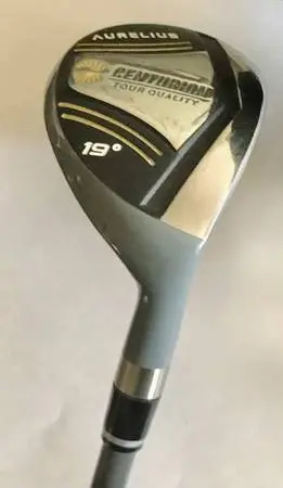 New Right Hand Aurelius Golf Club #3 Hybrid-19*-and Headcover