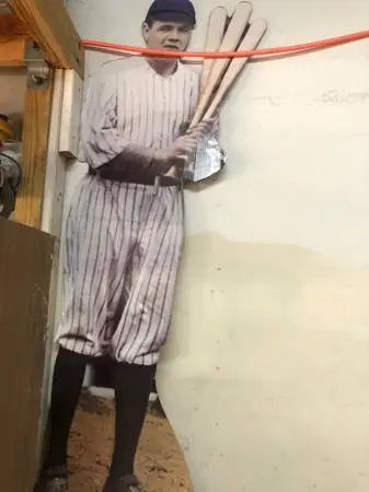 6 ft Babe Ruth, Baseball standup poster