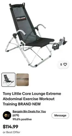 Tony Littles Extreme Core Exerciser