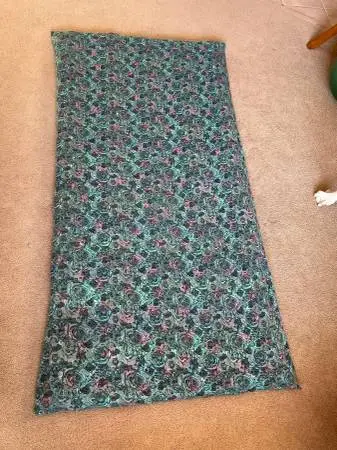 75” x 36” Twin Folding Foam Mattress.