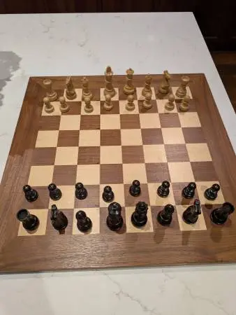 23x23 Wood Chess Set-name a fair price