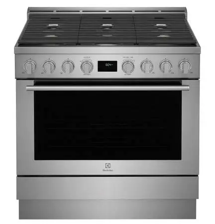 *Open Box* Electrolux 36” All Gas Range – 6 Burners