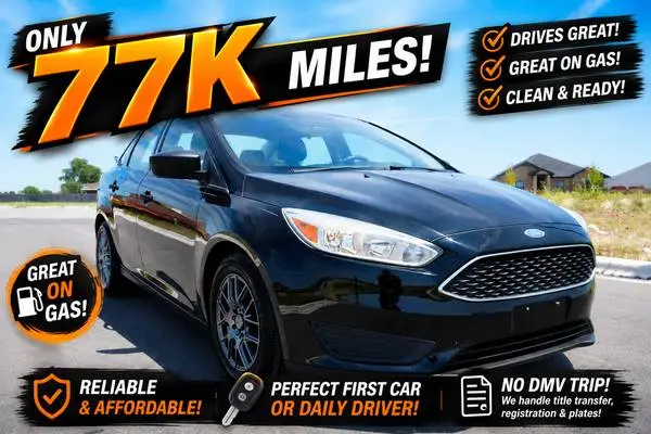 🚗 2016 Ford Focus S – ONLY 77K MILES! 🚗