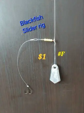Blackfish rigs for fishing