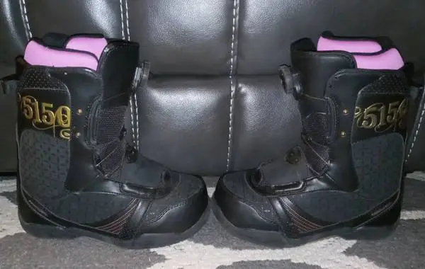 5150 Fifty One Fifty Boa snowboard boots womens size 7 7.5 38 eur