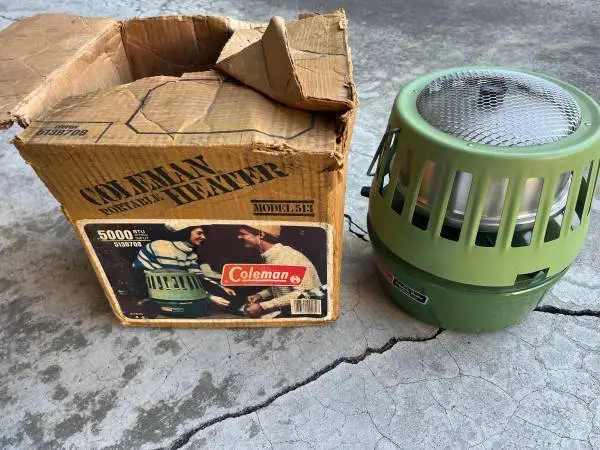 1983 Vintage 513 Coleman Catalytic Heater 5000 BTUs