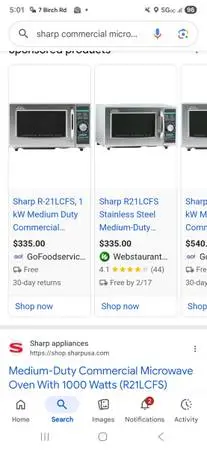 BRAND NEW IN BOX SHARP MICROWAVE STAINLESS STEEL MULTITASK WITH TIMER.