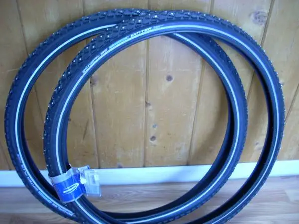 2 NEW Schwalbe Marathon Winter 28x2 700c 29er mountain bike tires