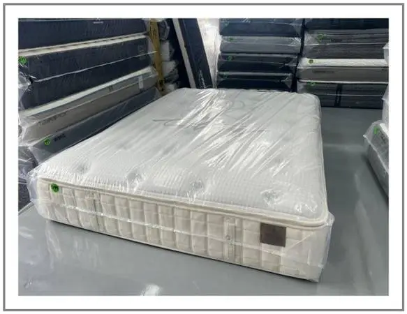 Queen Size King Koil Natural Collection Orchid Mattress & Box Bed