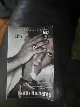 Keith Richards Life Book