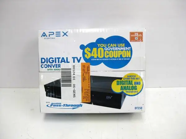 Digital TV Converter Box NEW