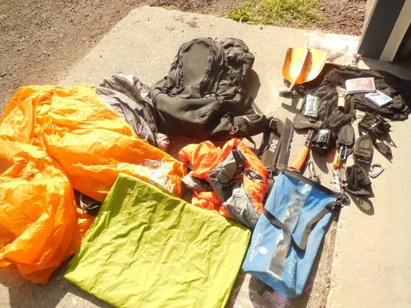 Huge Lot hiking/backpacking used equipment