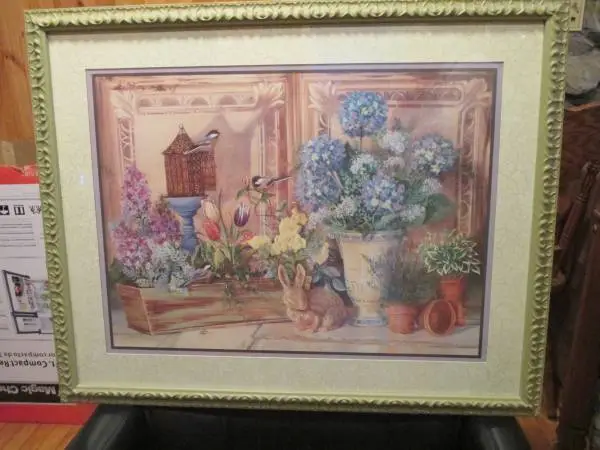 Beautiful Framed Home Interiors Picture