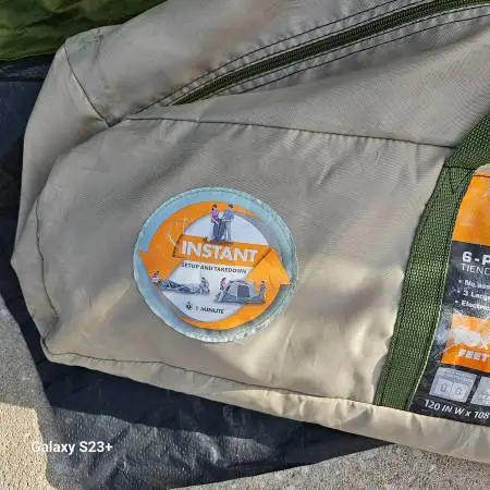 OZARK TRAIL 6 PERSON POPUP TENT