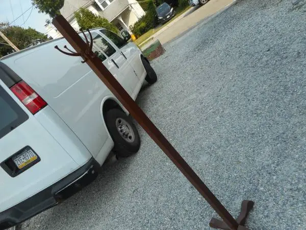 Vintage Wood Clothes Tree