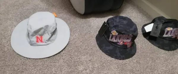 New NBA Lakers sun hat or Nebraska