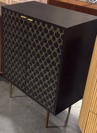Two-Door Console Entryway Buffet Table