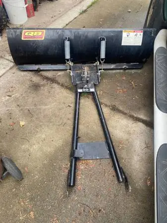 Quad boss snow blade for Atv/utv, 52 inch, Great shape