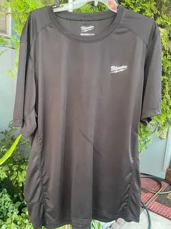 Milwaukee Workskin Black T Shirt- Size 2X