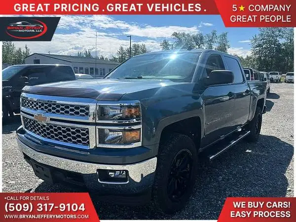 2014 Chevrolet Silverado 1500 Crew Cab LT Pickup 4D 5 34 ft - $288/mo
