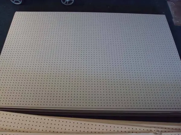 *** Commercial Peg Board 1/4 Thick & Hook***