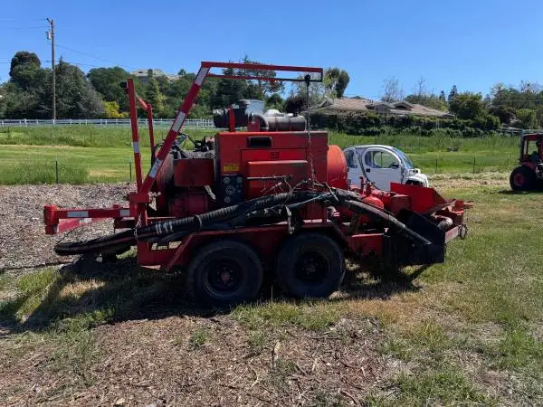 2004 Cimline DuraPatcher 125DJT Asphalt Pothole Patcher Tandem Trailer