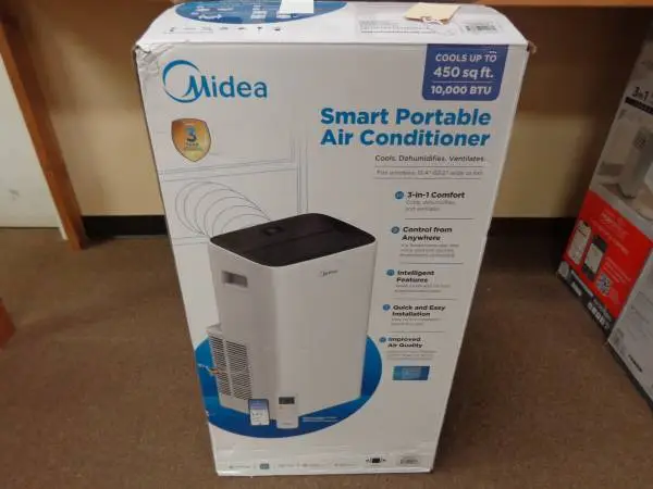 NEW Midea 10,000 BTU Smart Portable Window AC