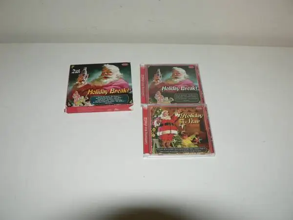 Coca Cola 2 CD Set Holiday Break and Holiday Star