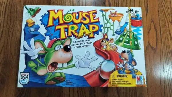Mouse Trap Kids Board Game Like New