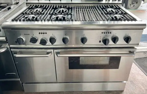 Thermador Dual Fuel Gas Range PRDS486GLUS Convection Oven 48 Inch