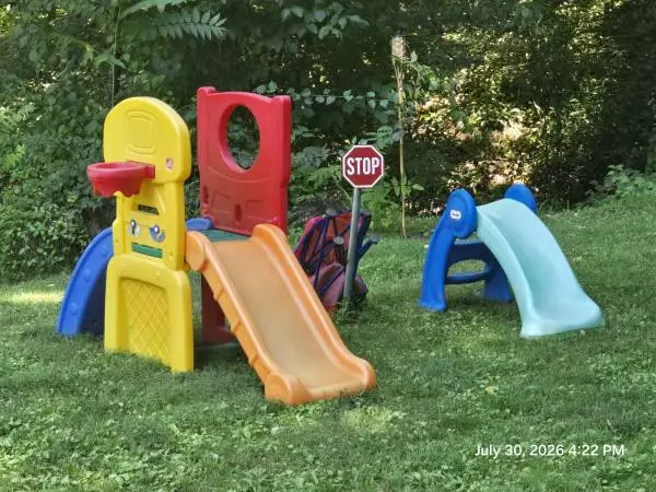 Step2 Sports Climber & Little Tikes Easy Store Slide