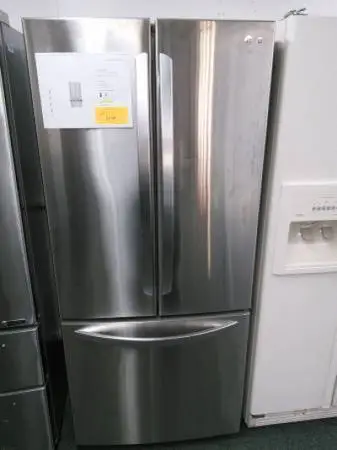 ⛱😇 LG 30 INCH FRENCH DOOR REFRIGERATOR BOTTOM FREEZER STAINLESS