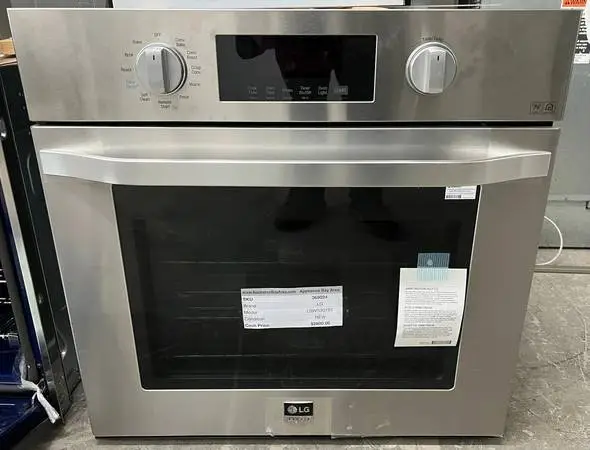 LG Studio LSWS307ST Single Electric Wall Oven New Open Box 30 Inch